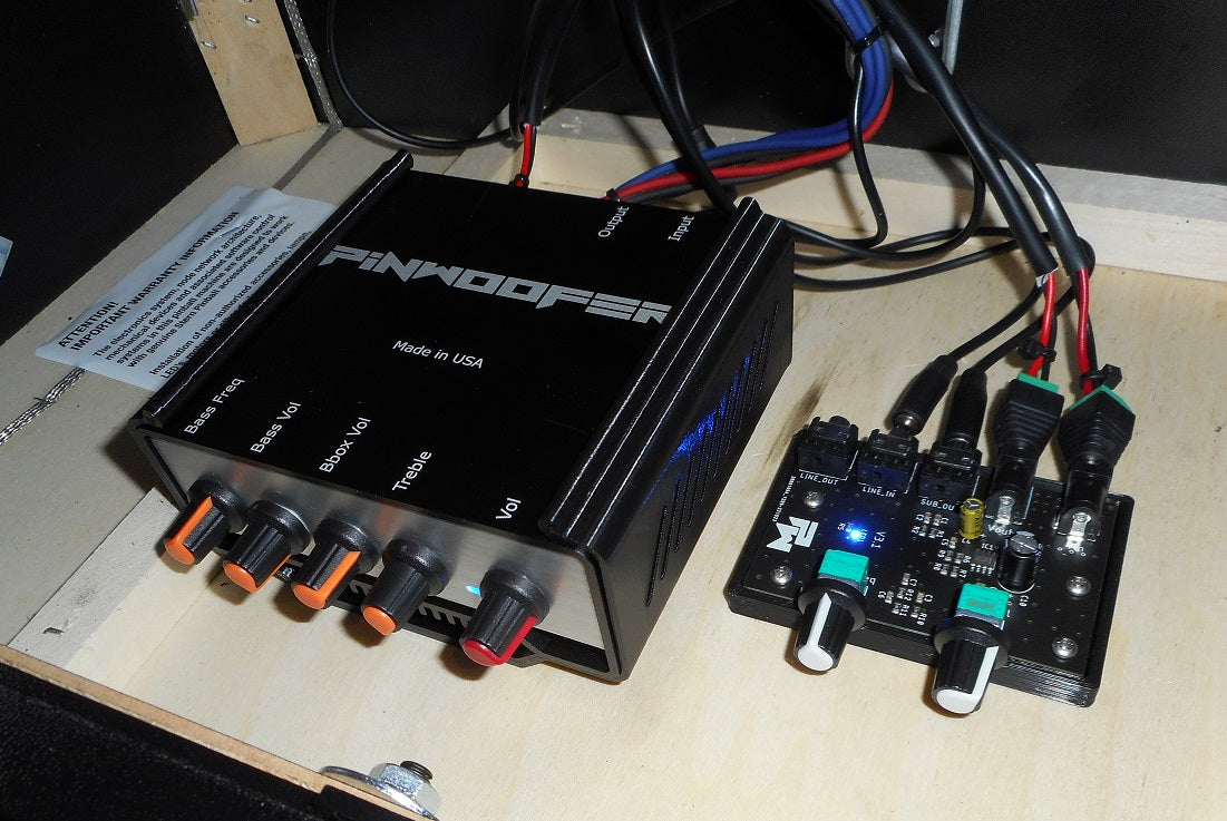 PinWoofer Bass Boost Unit