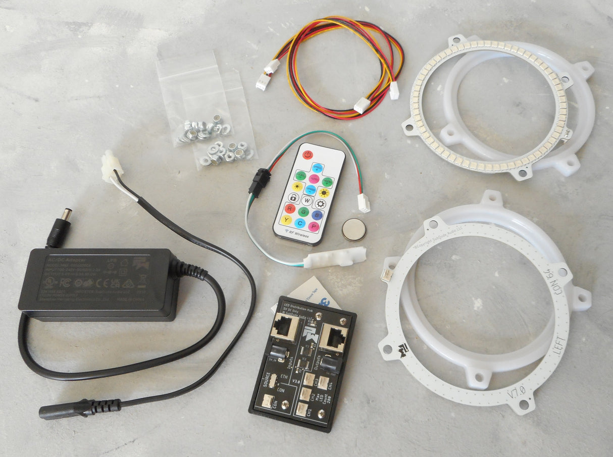 PixlWav Dynamic Speaker Lighting (Works with 5.25" speakers only)