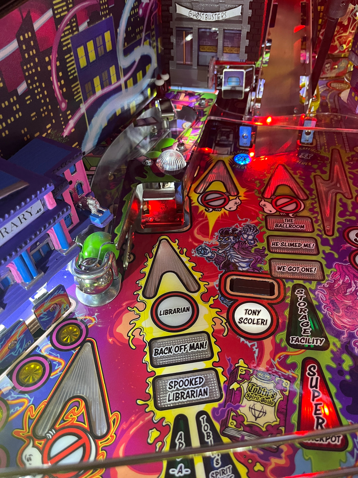 Pinball Scoop Illumination