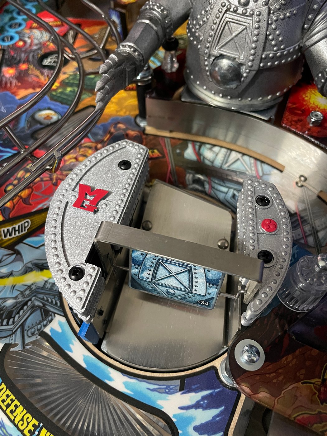 Godzilla Pinball Mechagodzilla Shield