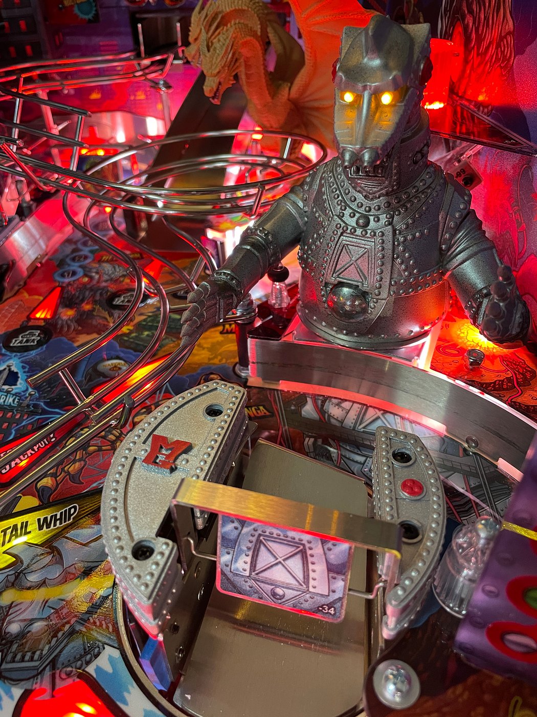 Godzilla Pinball Mechagodzilla Shield