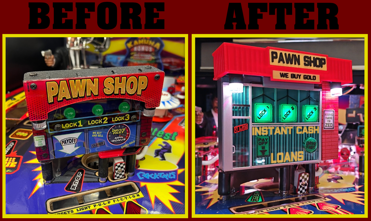 Pulp Fiction Pinball Pawn Shop