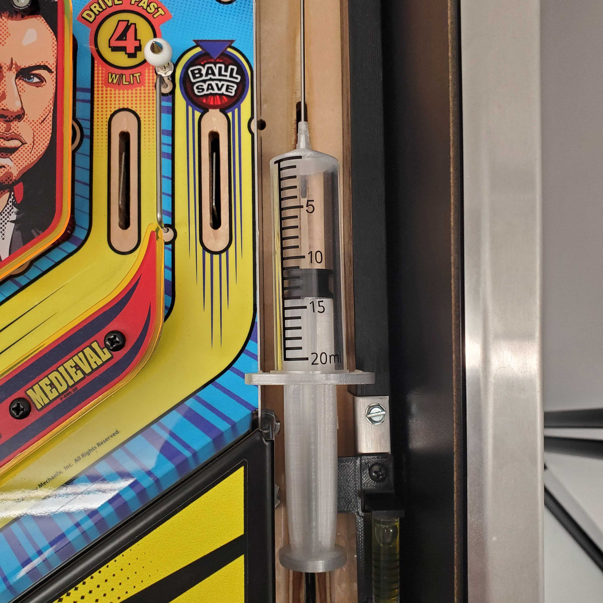 Pulp Fiction Pinball Shooter Lane Syringe|Mezel Mods