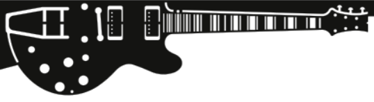 Rolling Stones Pinball Guitar Side Rail Armor