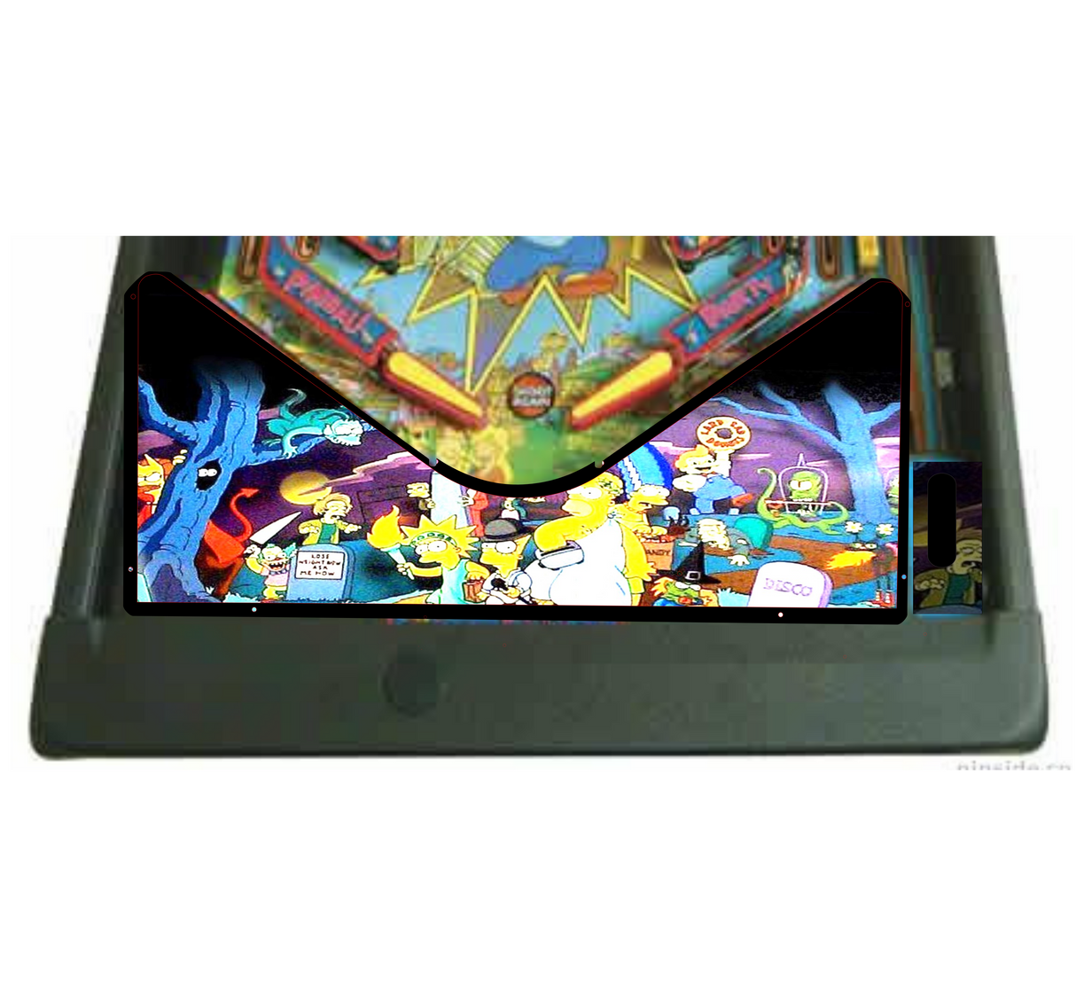 Simpsons Pinball Party Lighted Apron