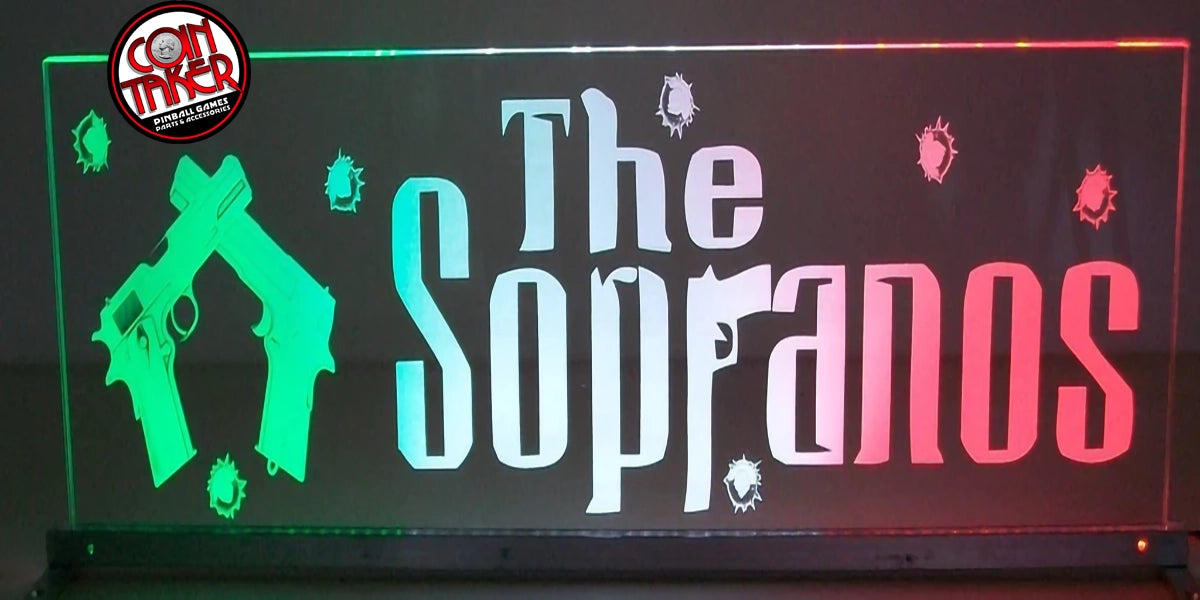 The Sopranos Pinball Topper