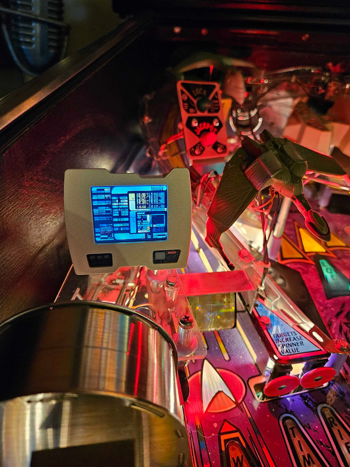 Star Trek Pinball LCARS Monitor