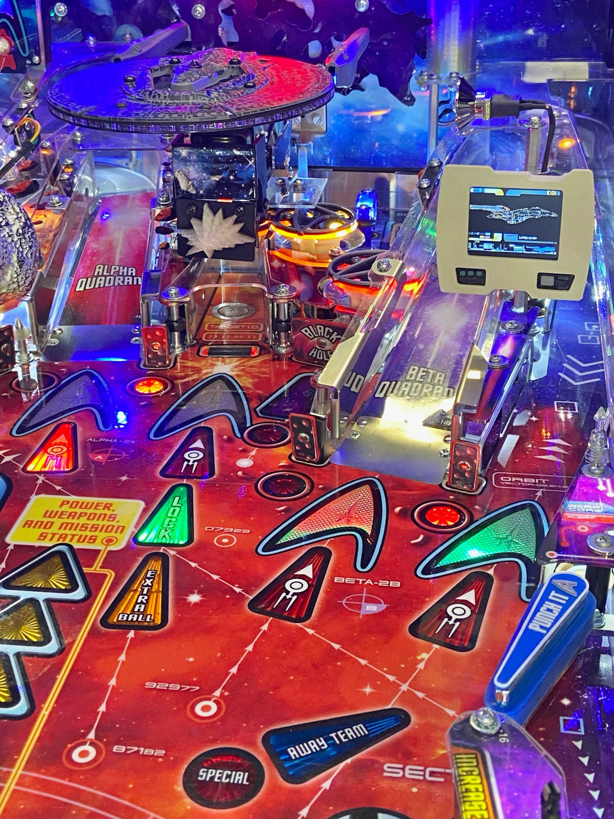 Star Trek Pinball LCARS Monitor