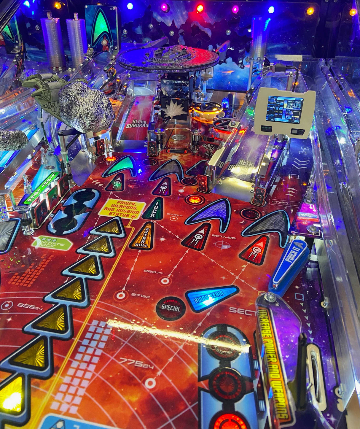 Star Trek Pinball LCARS Monitor