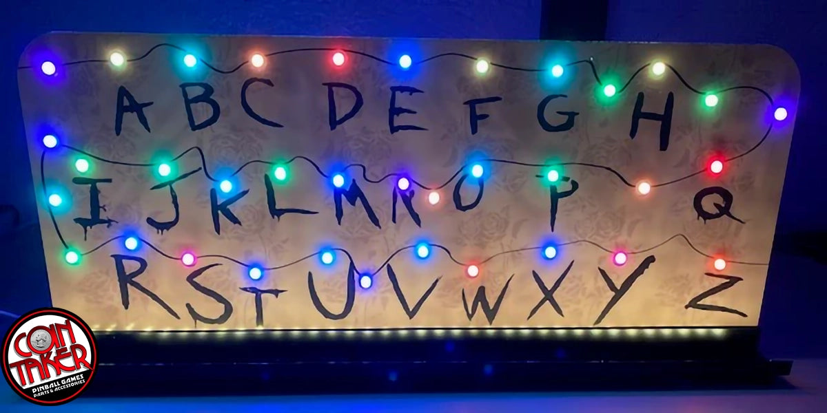 Stranger Things ABC Wall Pinball Topper