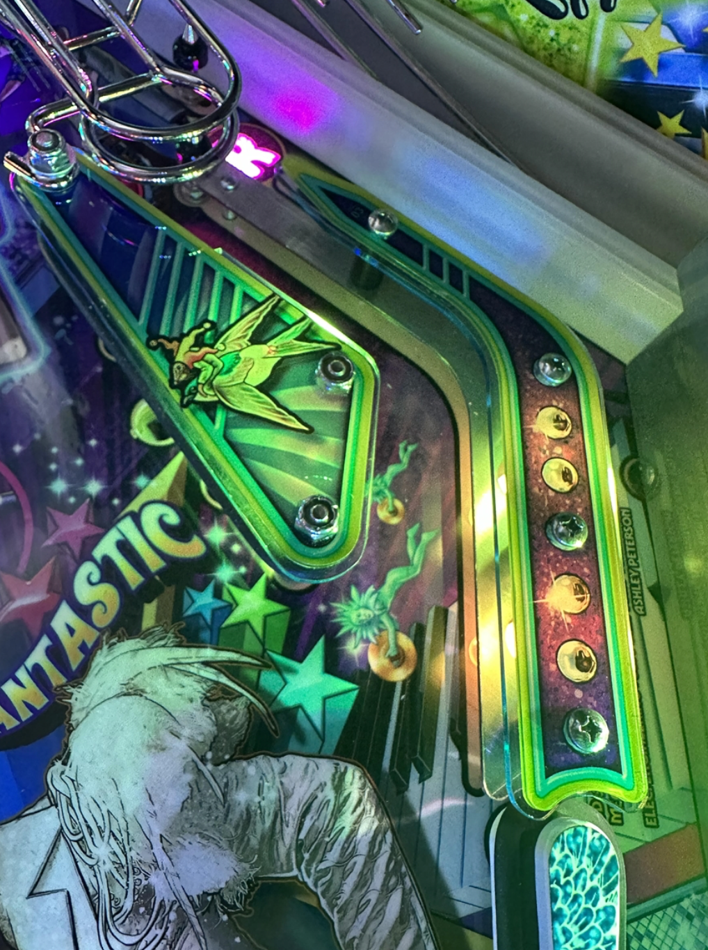 Elton John Pinball Plastic Protectors