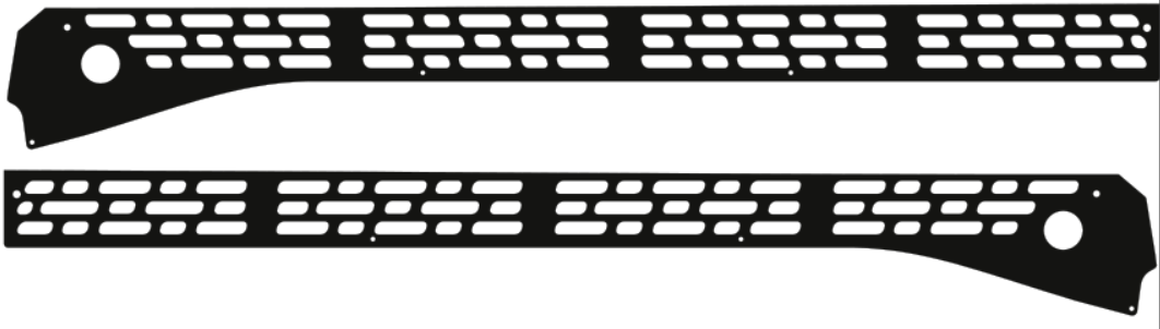 Star Wars Pinball Side Rail Armor