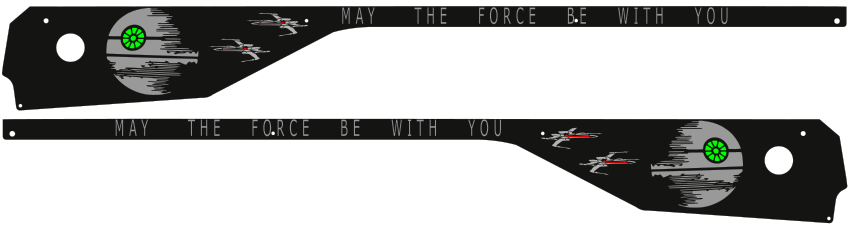 Star Wars Pinball Death Star Side Rail Armor