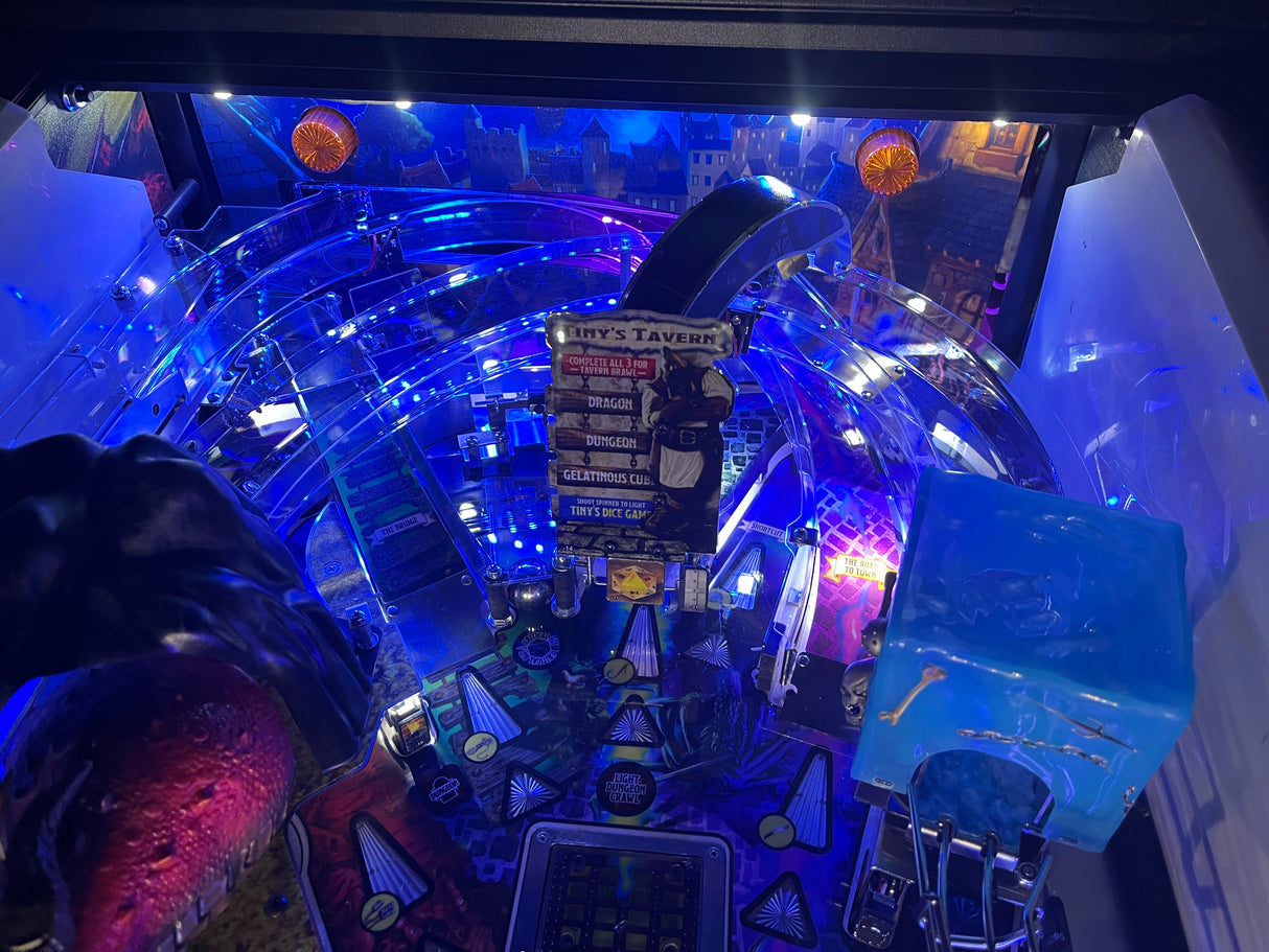 Dungeons & Dragons Pinball Backboard Illumination