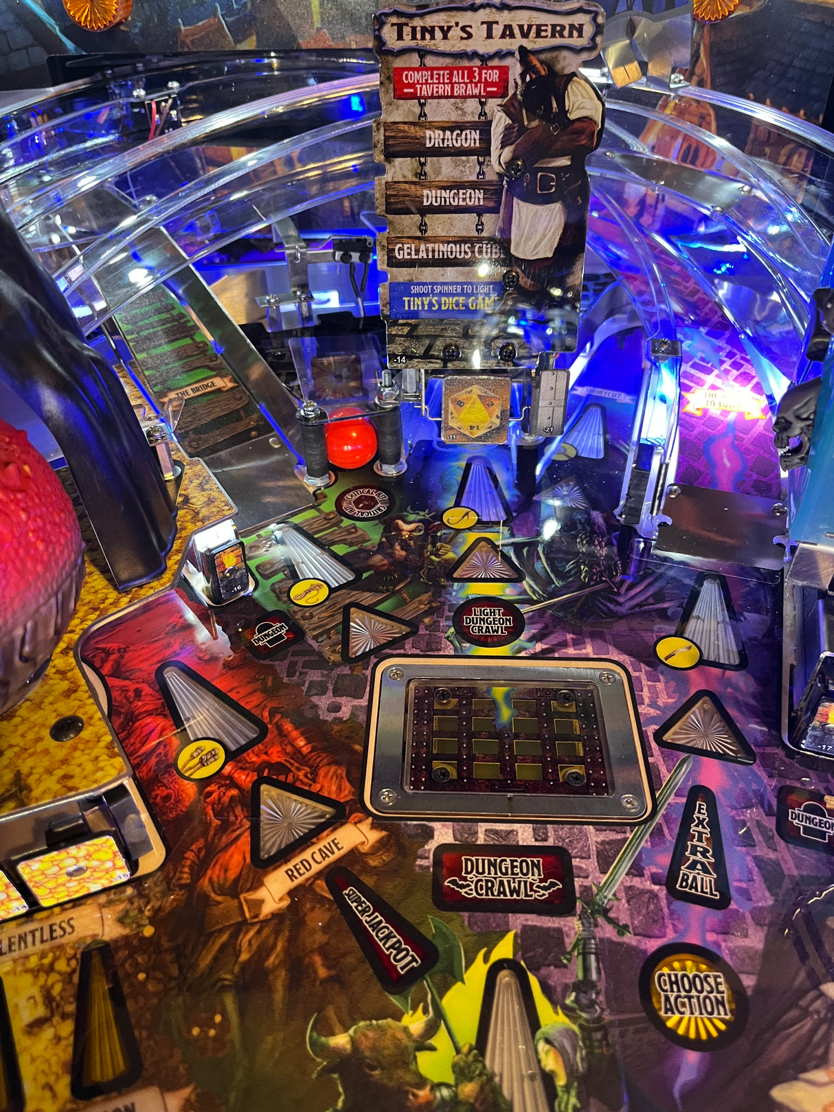 Dungeons & Dragons Pinball Captive Ball