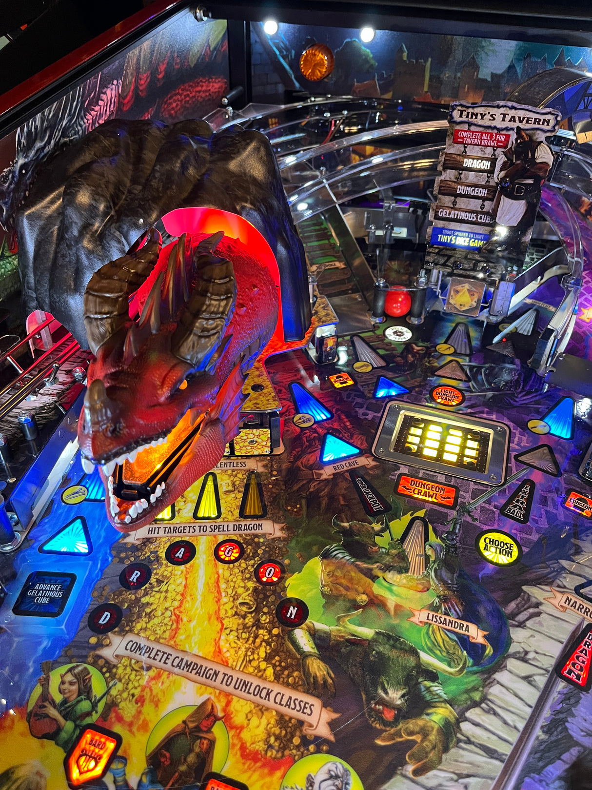Dungeons & Dragons Pinball Captive Ball