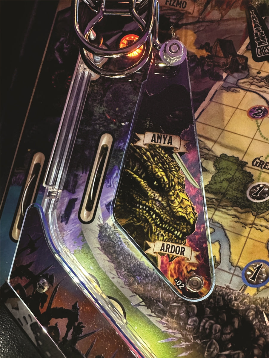 Dungeons & Dragons Pinball Plastic Protectors