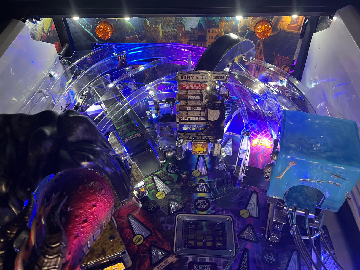 Dungeons & Dragons Pinball Ramp Illumination