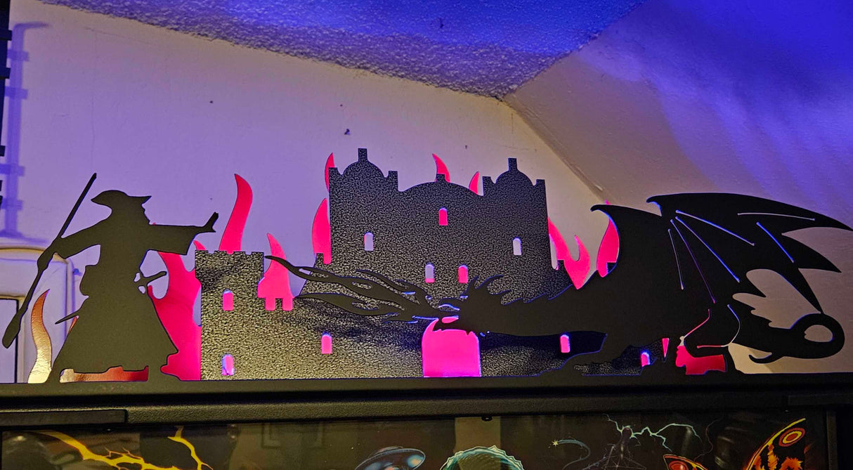 Dungeons & Dragons Pinball Silhouette Topper