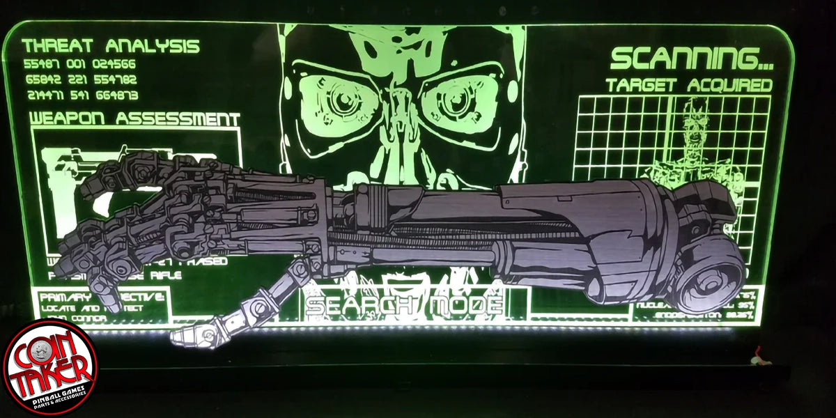 Terminator 2 Pinball Topper
