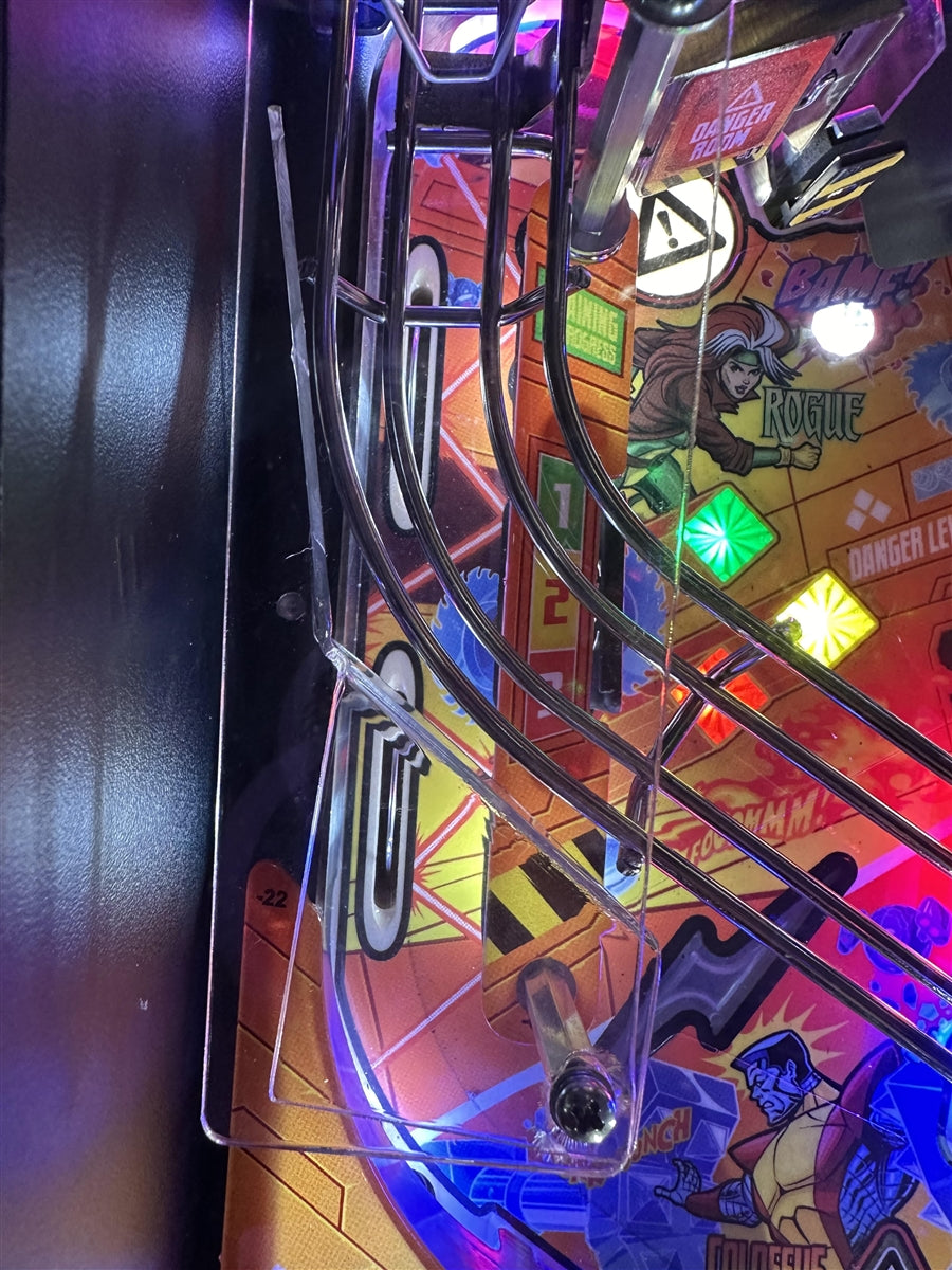 Uncanny X-Men Pinball Left Return Plastic Fix