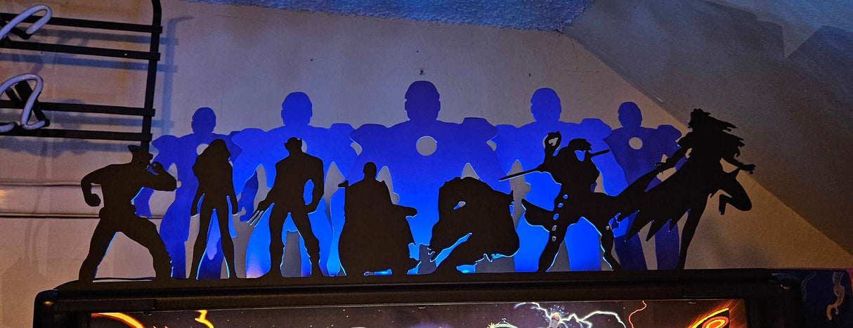 The Uncanny X-Men Pinball Silhouette Topper