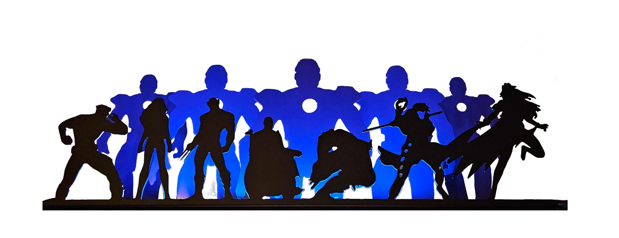 The Uncanny X-Men Pinball Silhouette Topper