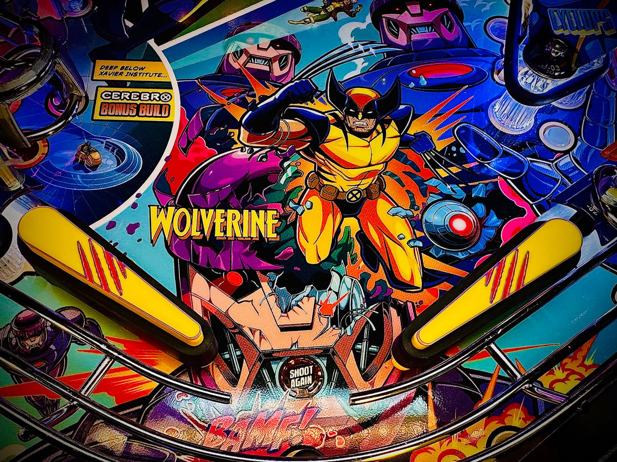 Uncanny X-Men Pinball Flipper Bat Toppers