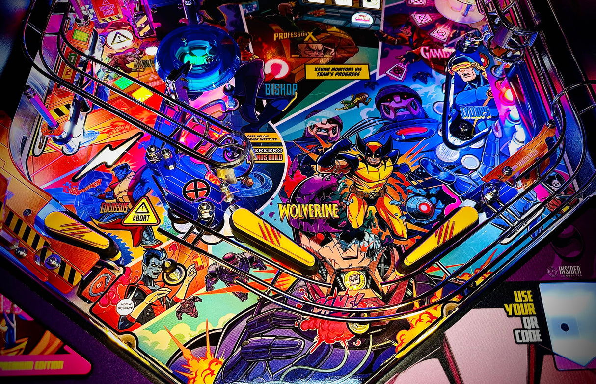 Uncanny X-Men Pinball Flipper Bat Toppers