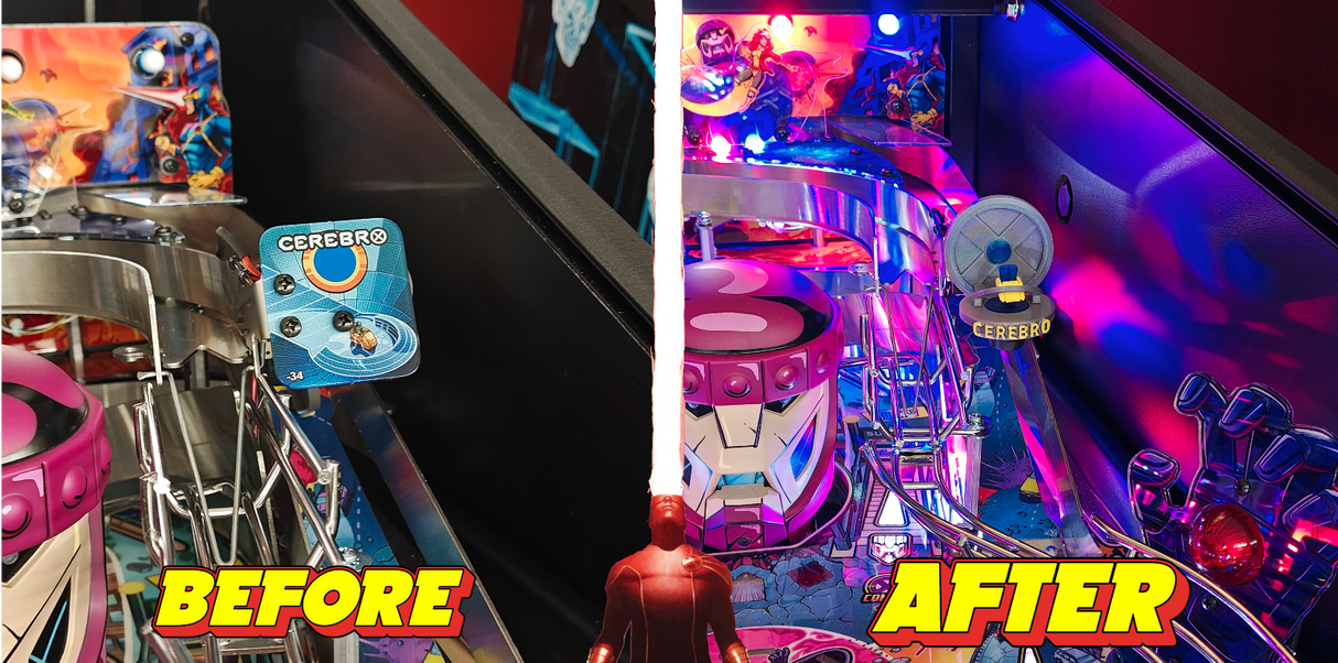 Uncanny X-Men Pinball Cerebro Platform