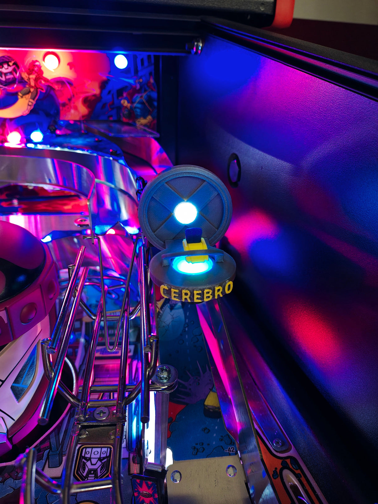 Uncanny X-Men Pinball Cerebro Platform