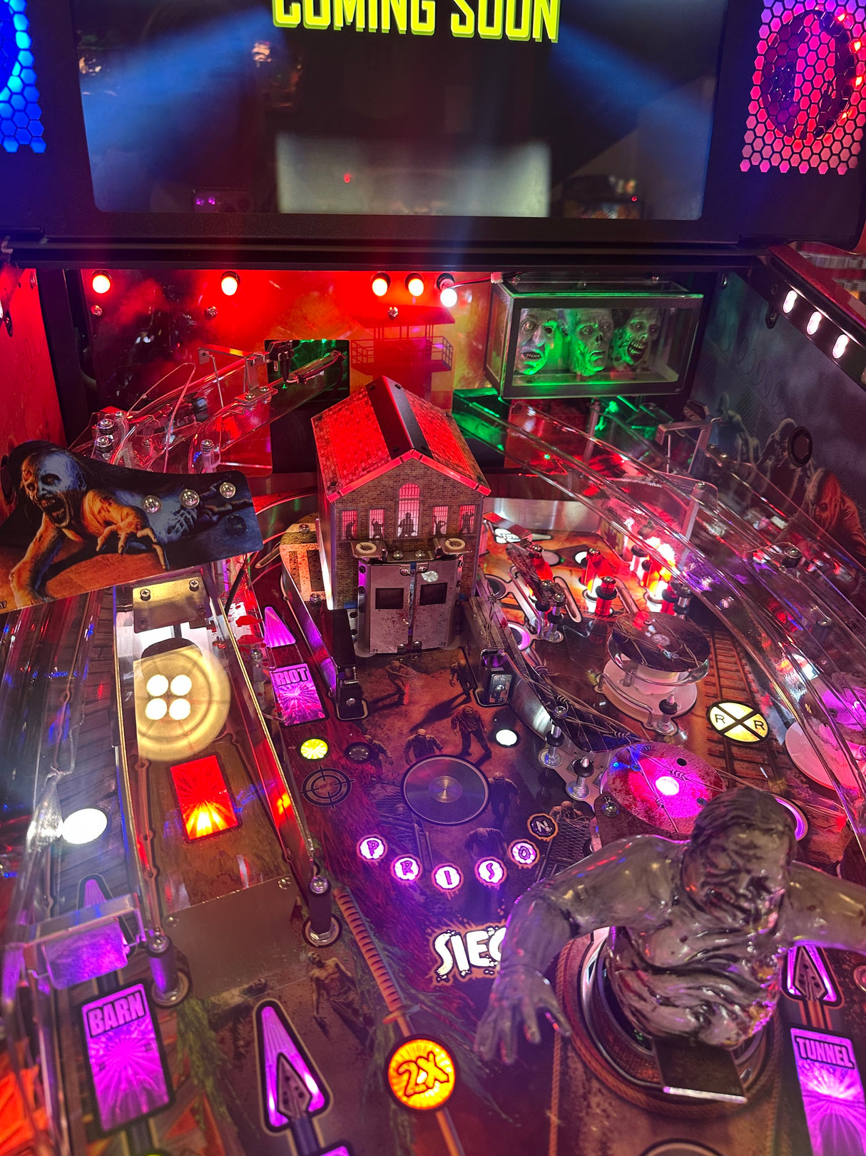 Walking Dead Pinball Remastered Ramp Illumination