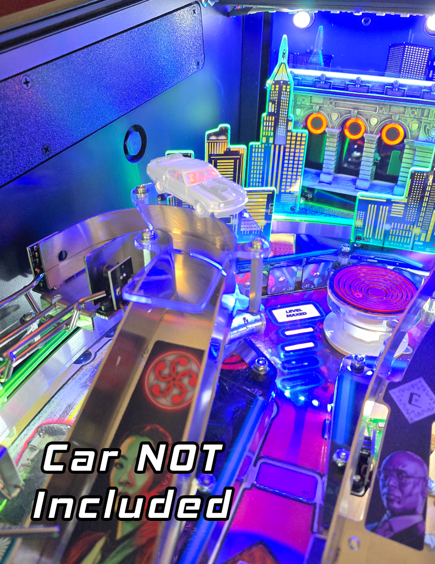 John Wick Pinball U-turn Ramp Car Mount (Provide your own car)