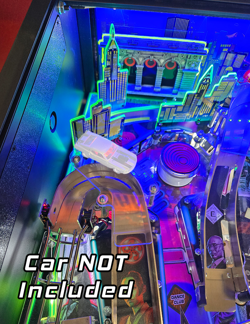 John Wick Pinball U-turn Ramp Car Mount (Provide your own car)