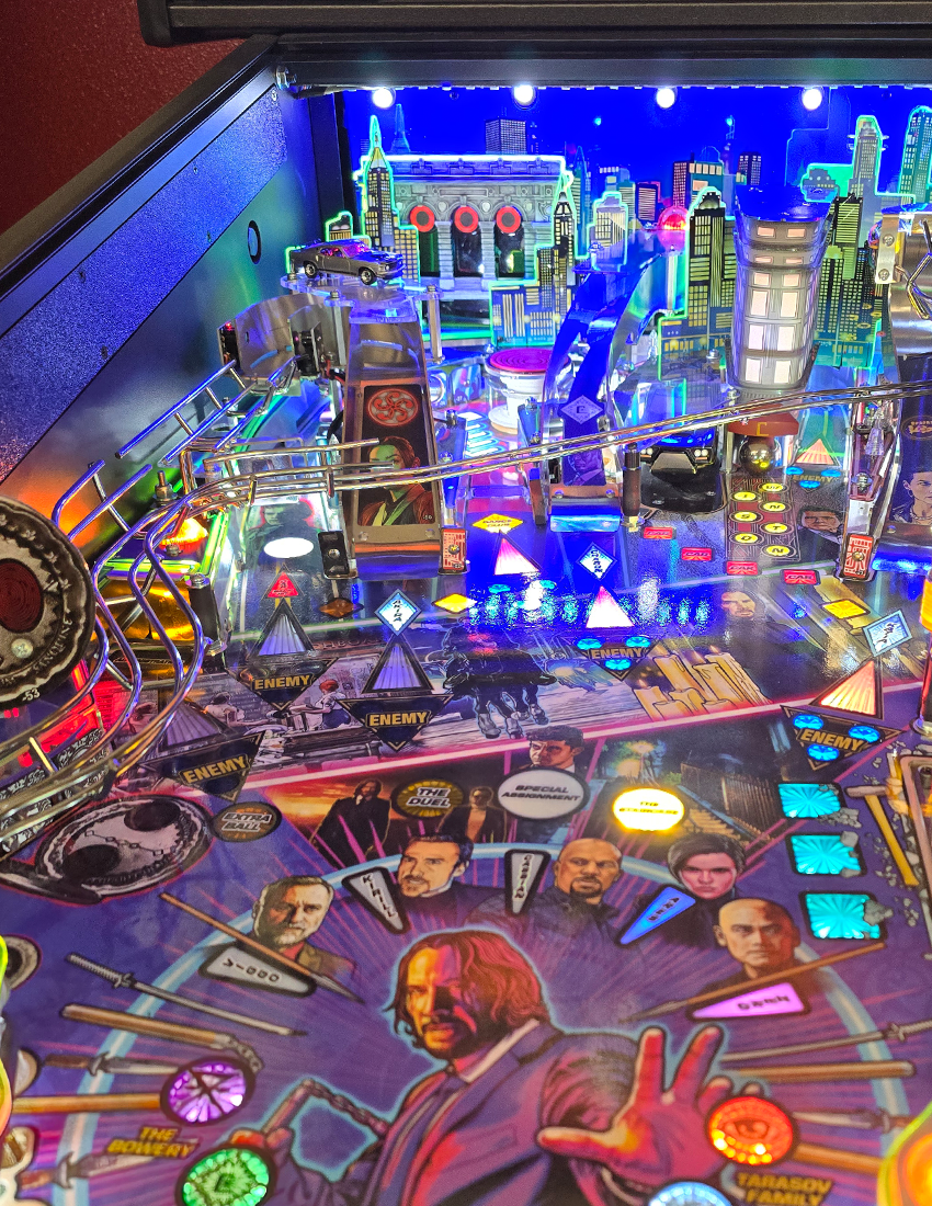 John Wick Pinball U-turn Ramp Car Mod