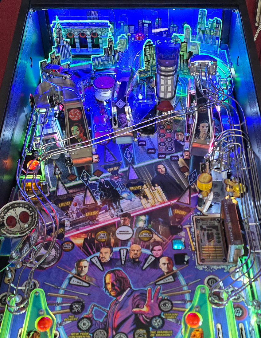 John Wick Pinball U-turn Ramp Car Mod