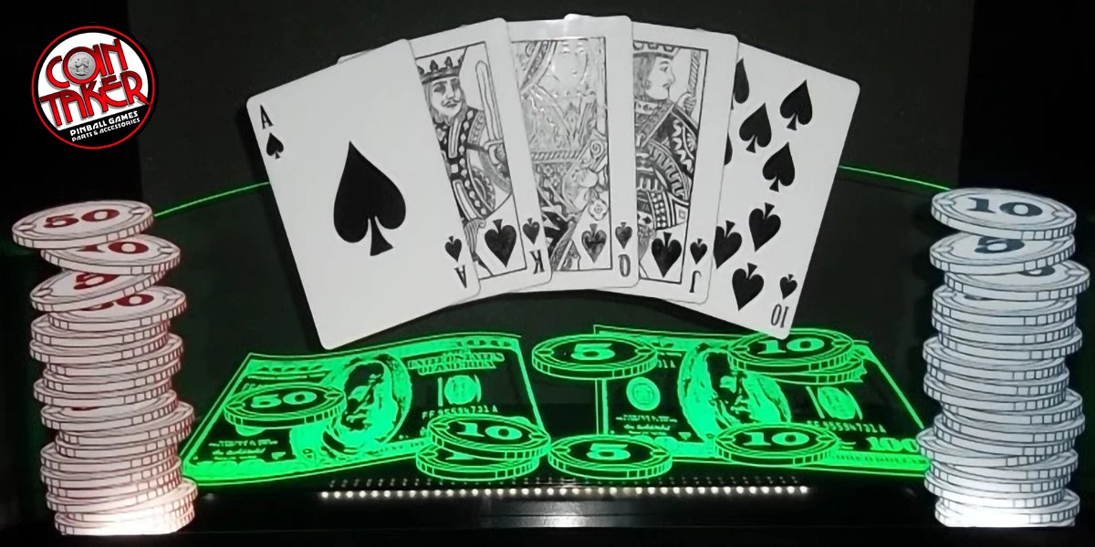 World Poker Tour Pinball Topper