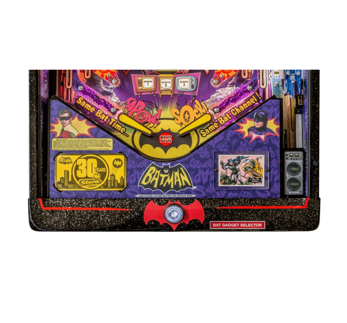 Batman 66 Pinball Lighted Apron