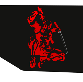 Deadpool Pinball Side Rail Armor