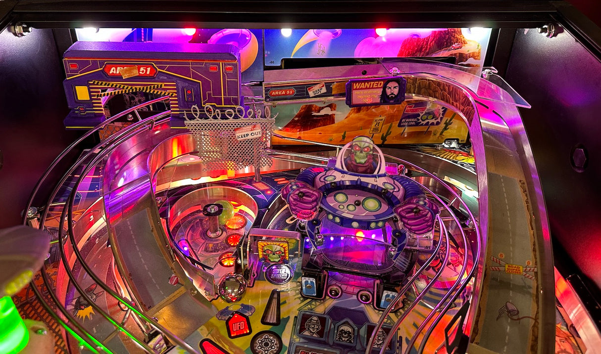 Foo Fighters Pinball Backboard Illumination