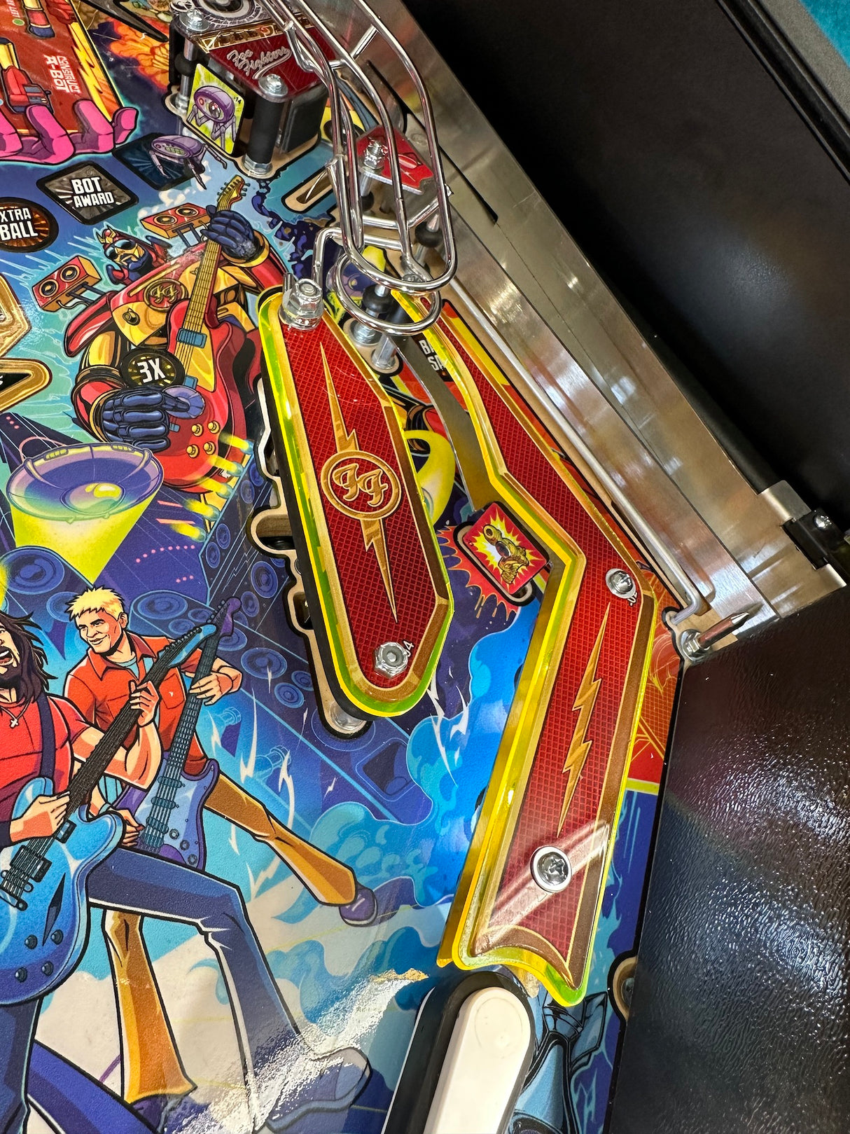 Foo Fighters Pinball Plastic Protectors