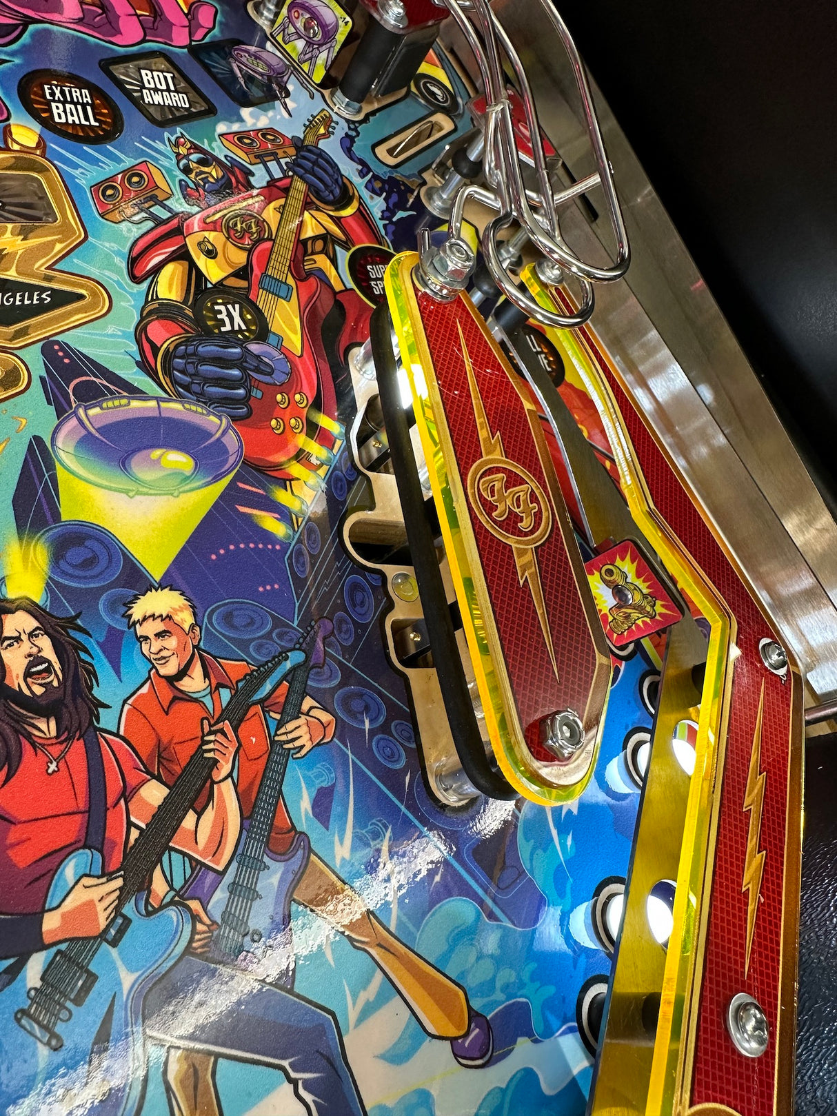 Foo Fighters Pinball Plastic Protectors