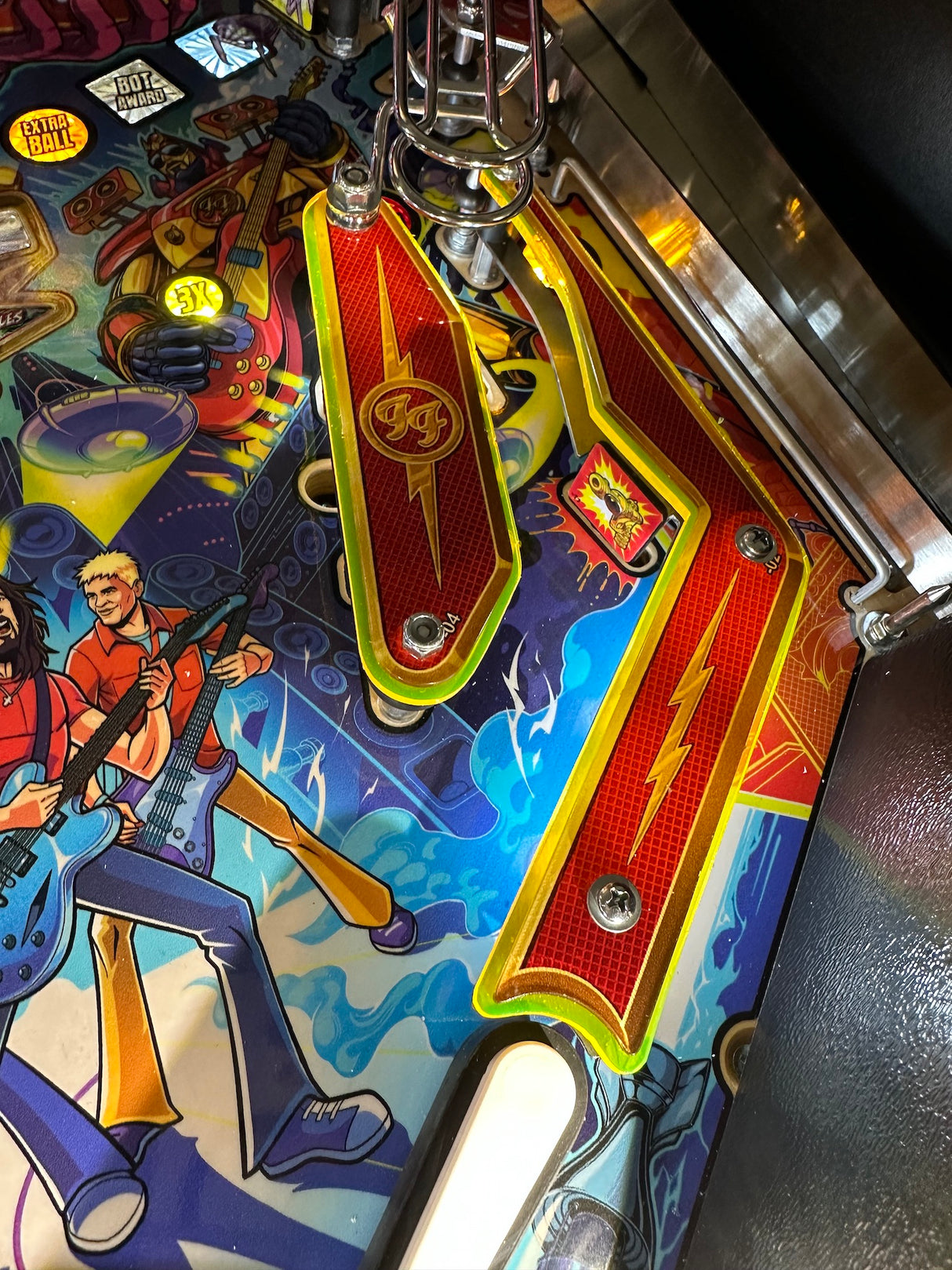 Foo Fighters Pinball Plastic Protectors