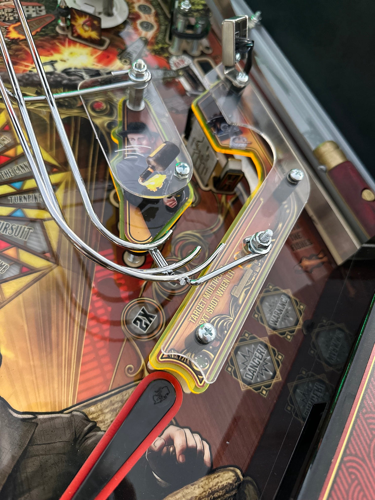 Godfather Pinball Plastic Protectors