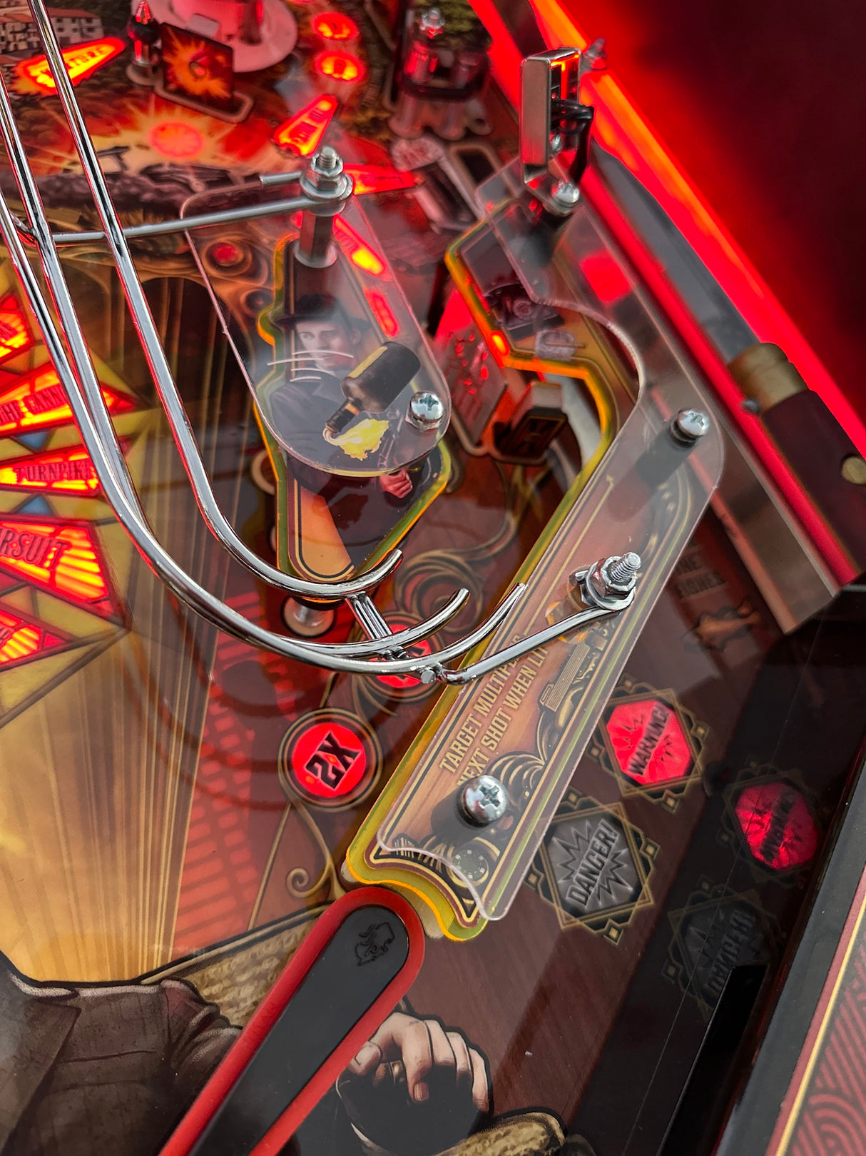 Godfather Pinball Plastic Protectors