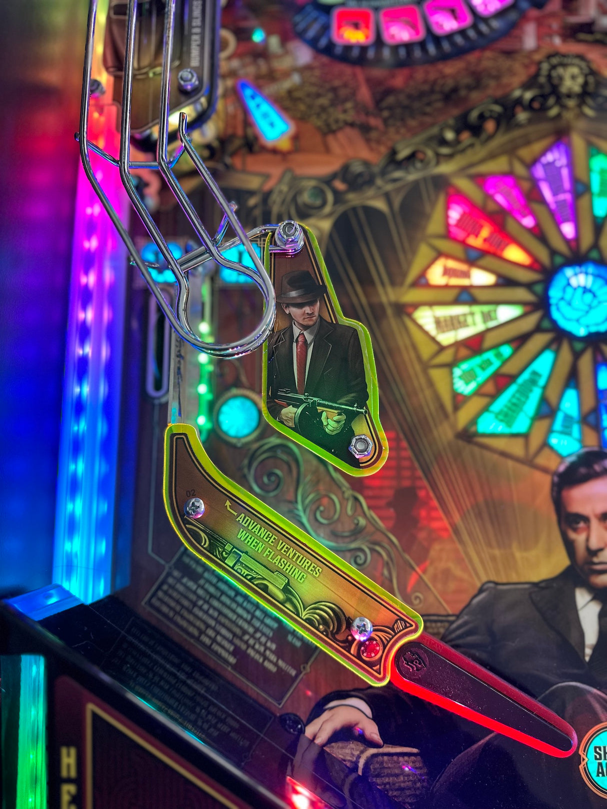 Godfather Pinball Plastic Protectors
