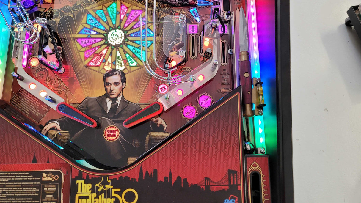 Godfather Pinball Shooter Lane Switchblade Toy