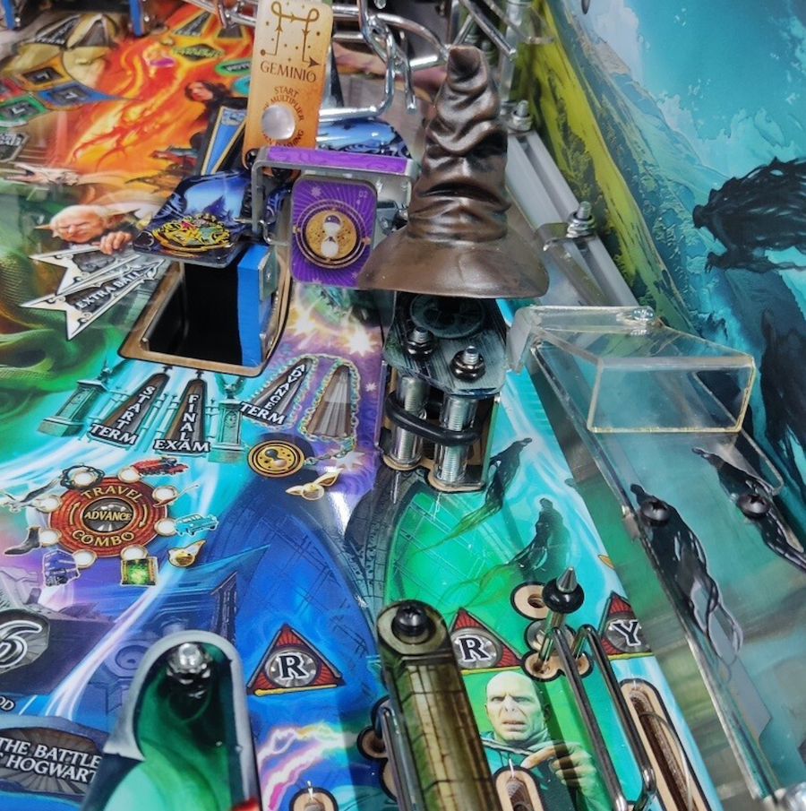 Harry Potter Pinball Anti Stuck Plastic- Right