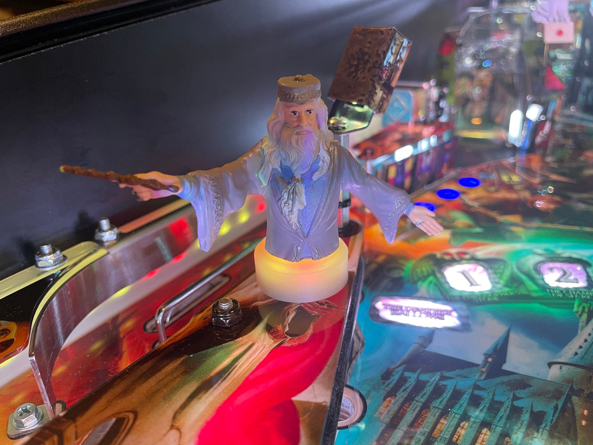 Harry Potter Pinball Dumbledor and Harry Figurines