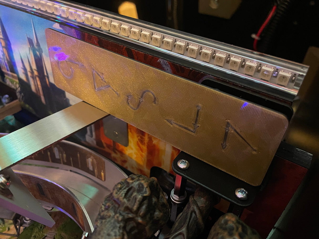 Harry Potter Pinball Illuminated Spells Panel